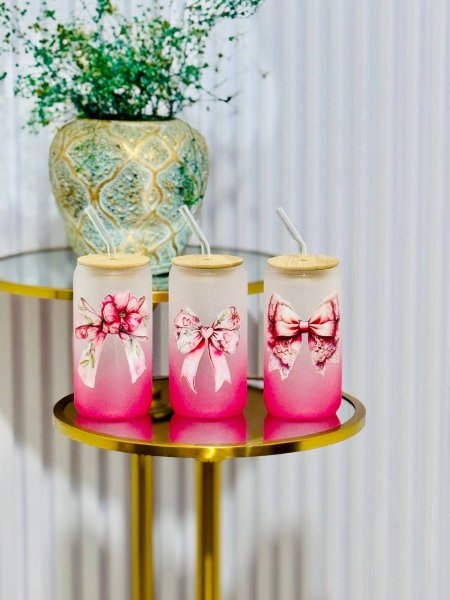 أكواب اسطوانة ببيونة 🩷