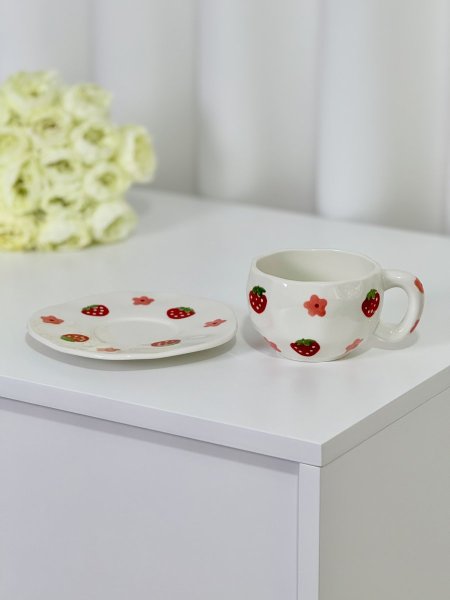 كوب هاند ميد فراولة