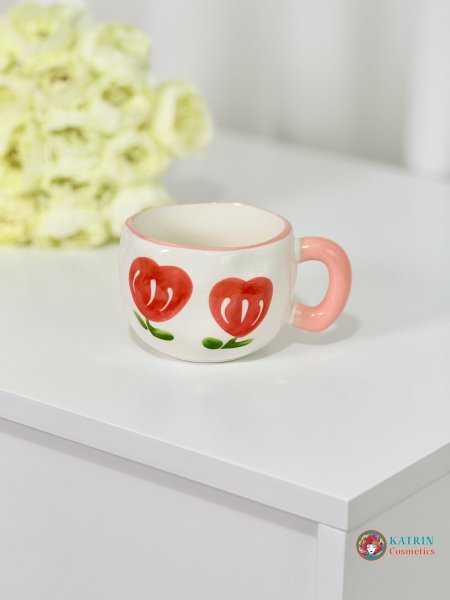 كوب ورود كبيرة