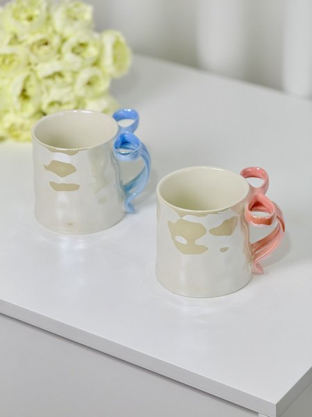 كوب فيونكة مع لمعان