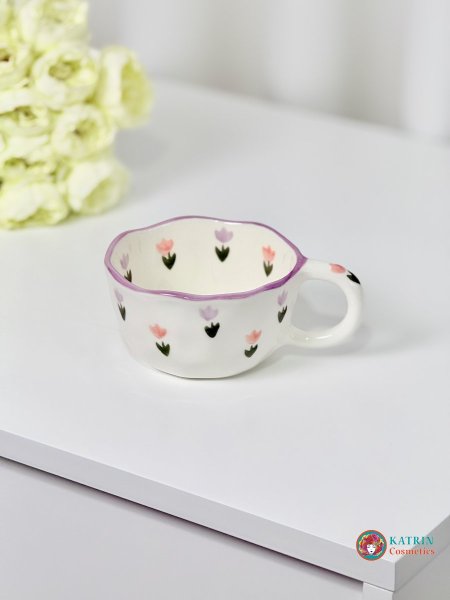 كوب ورد التوليب