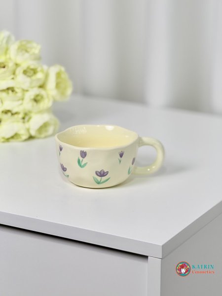 كوب ورد التوليب حجم صغير