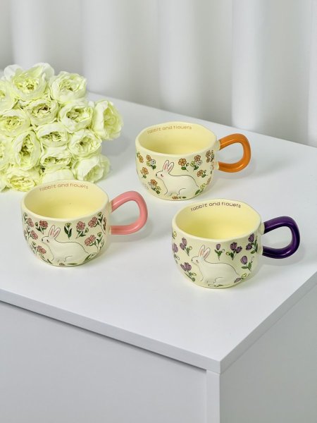 أكواب هاند ميد الأرنب