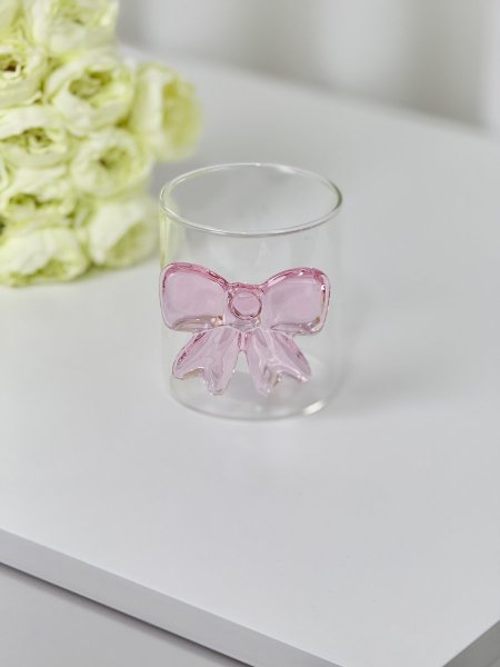 كوب شفاف فيونكة