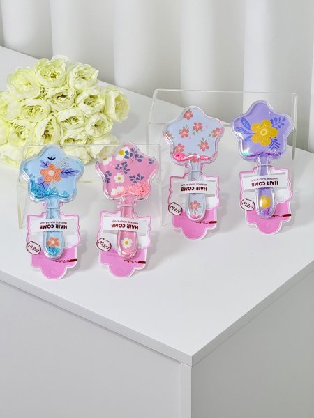 مشاطات مورد شكل نجمة