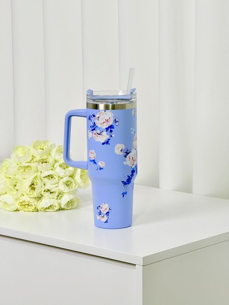 كاسات ستانلي مورد أزرق