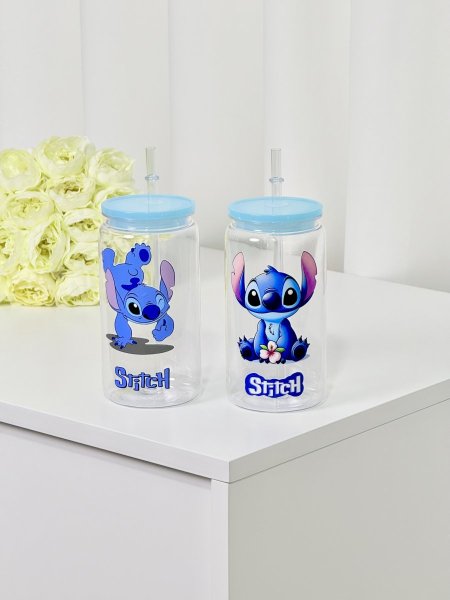 كوب اسطوانة بلاستيك ستيش