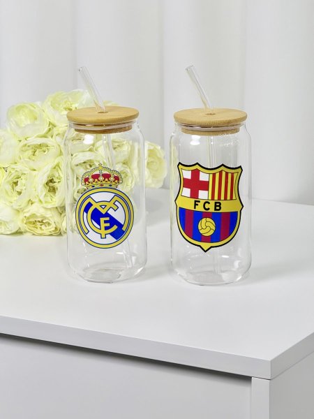 أكواب اسطوانة شفاف ريال وبرشا