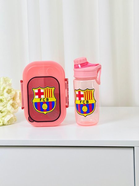 طقم لانش بوكس ومطرة برشا