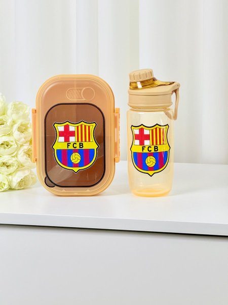 طقم لانش بوكس ومطرة برشا