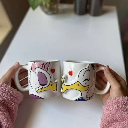 طقم أكواب كبلز بطة وبطوط