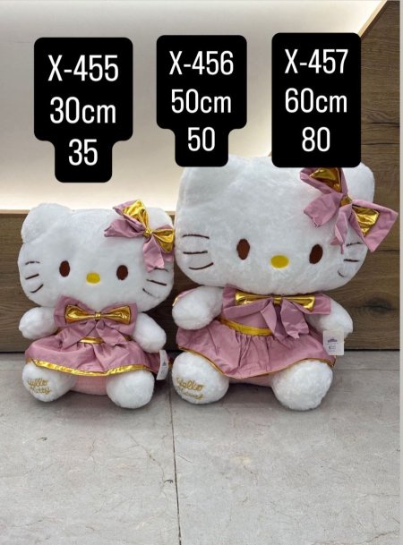 دبدوب هيلو كيتي بفستان 🩷